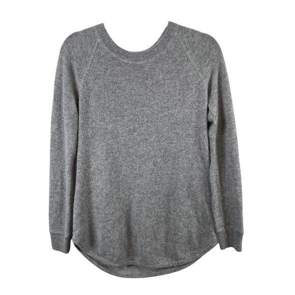 Catherine Malandrino Sweaters - Catherine Malandrino- Long Sleeve Gray Cashmere Sweater SZ (S)